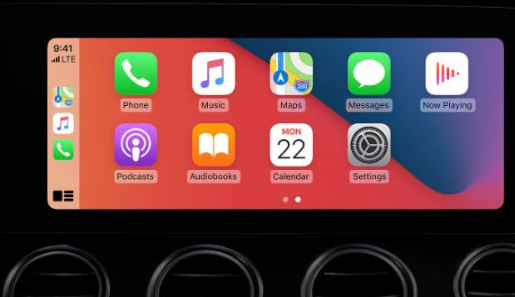 定襄apple维修网点分享如何将iPhone连接到CarPlay 